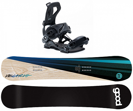 Комплит сноуборд VULCARVO + крепления CORE MULTIENTRY FT